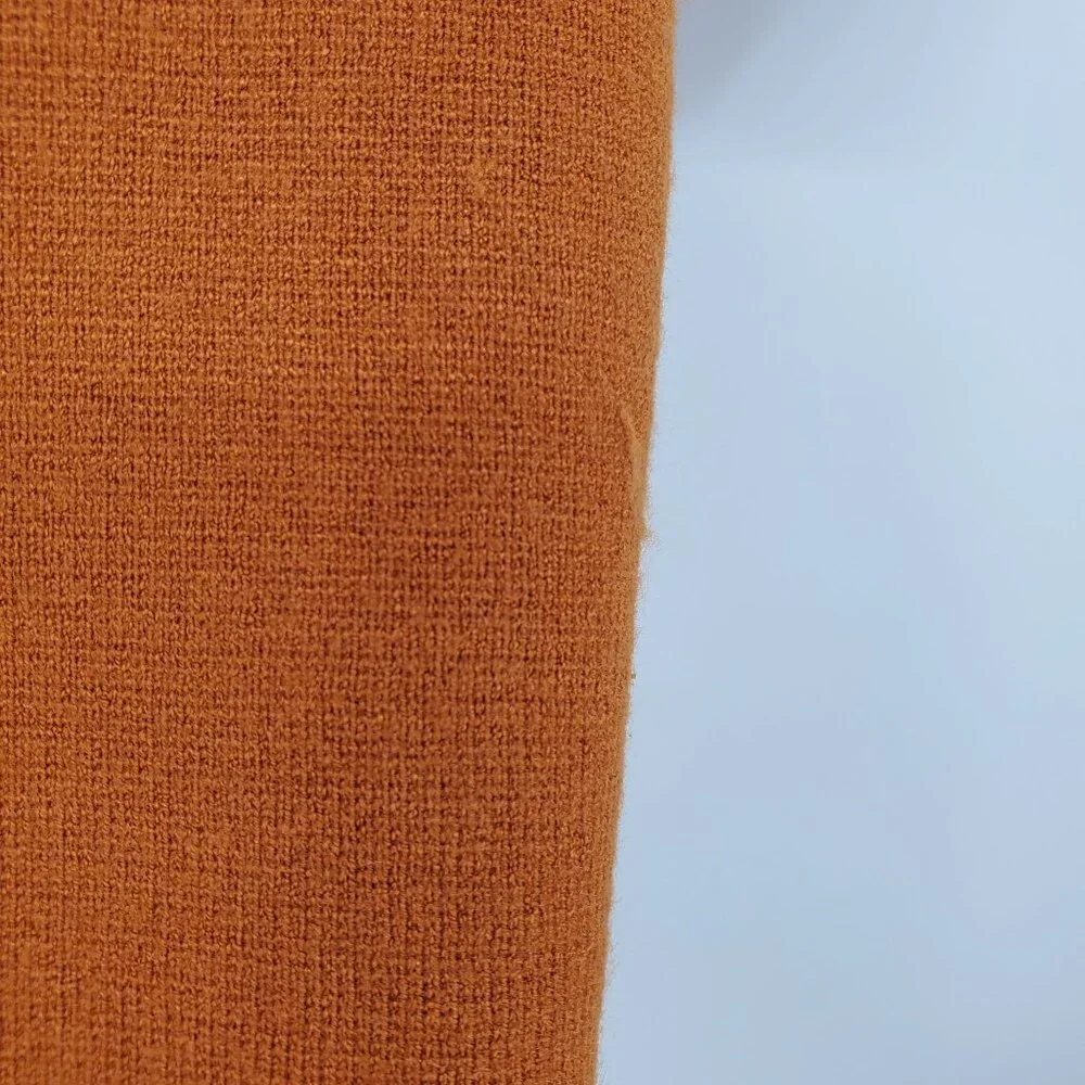 Moth Anthropologie Burnt Orange Short Bell Sleeves Cottage Sweater Dress XS Peti